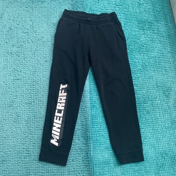 Black Minecraft sweatpants - Picture 1 of 6